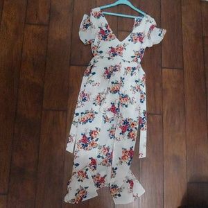 Floral Romper Dress